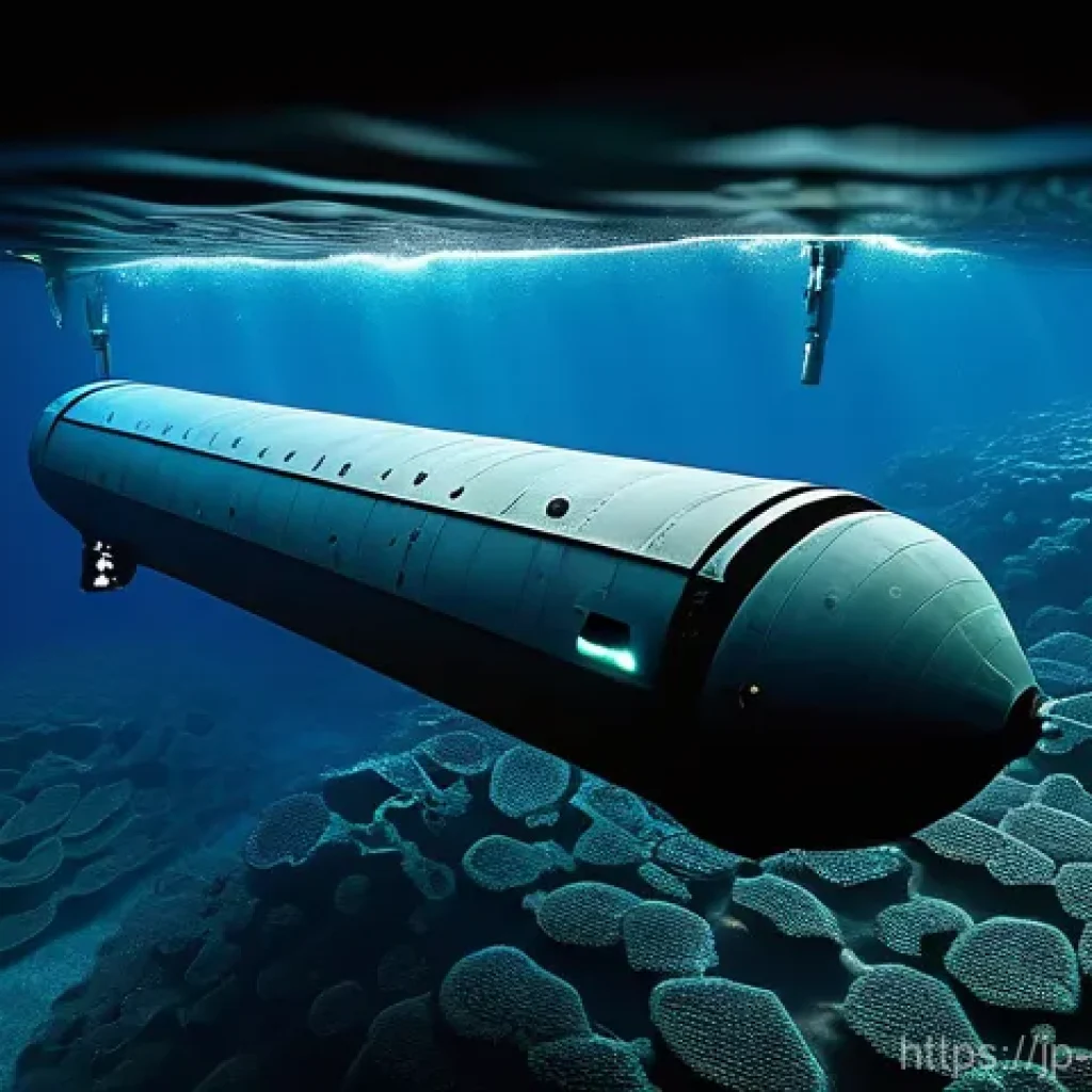 해양 자원 탐사 기술 - **Prompt 1: Deep-Sea Wonders and Future Energy**
A captivating panoramic view of Japan's vast Ex...