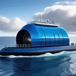 해양 에너지 기술 - **Wave Power Generation: The Resilient Ocean Guardian**
An awe-inspiring image of a cutting-edge...