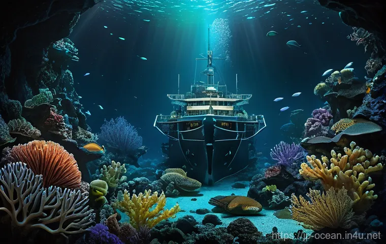 해양 연구소 및 기관 - Here are three detailed image generation prompts in English, adhering to all the specified guideline...